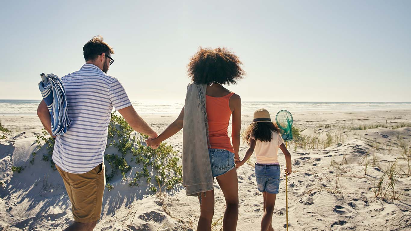 family_on_beach